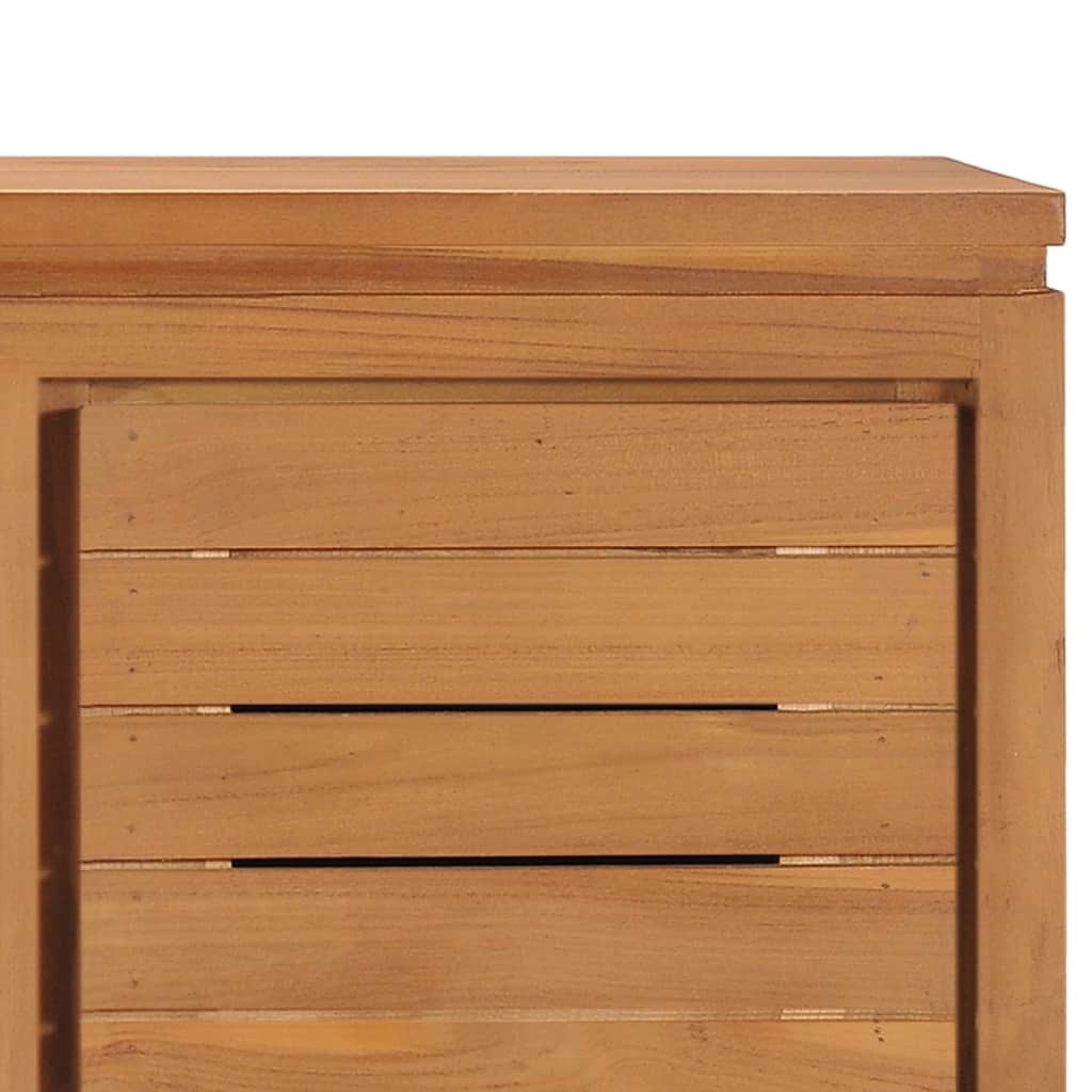 TV Cabinet 43.3"x11.8"x15.7" Solid Teak Wood