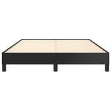 Bed Frame Black 53.9"x74.8" Full Faux Leather