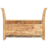 Hall Bench 40.6"x13"x28.3" Solid Mango Wood