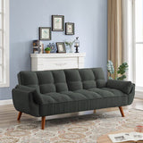 New Design Velvet Sofa Furniture Adjustable Backrest Easily Assembles Loveseat