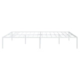 Metal Bed Frame White 76"x79.9"