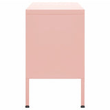 TV Cabinet Pink 41.3"x13.8"x19.7" Steel