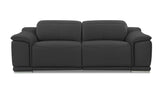 Global United Genuine Italian Leather Power Reclining Sofa