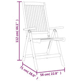 Folding Patio Chairs 4 pcs Solid Wood Eucalyptus