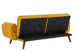 New Design Velvet Sofa Furniture Adjustable Backrest Easily Assembles Loveseat