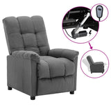 Recliner Light Grey Fabric