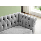 Loveseat Tufted Sofa for Living Room