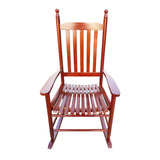 wooden porch rocker chair Brown