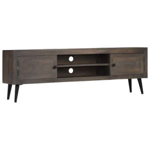 TV Cabinet Solid Mango Wood 55.1"x11.8"x17.7"