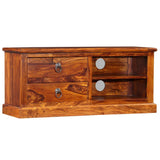 TV Cabinet Solid Sheesham Wood 35.4"x11.8"x15.7"