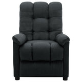 Recliner Dark Grey Fabric