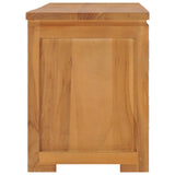 TV Cabinet 43.3"x11.8"x15.7" Solid Teak Wood