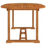 Patio Table 78.7"x39.4"x29.5" Solid Wood Eucalyptus