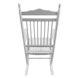 BALCONY PORCH ADULT ROCKING CHAIR - WHITE