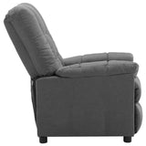 Recliner Light Grey Fabric