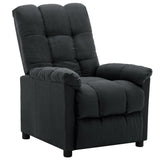 Recliner Dark Grey Fabric