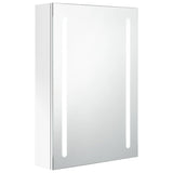 LED Bathroom Mirror Cabinet Shining White 19.7"x5.1"x27.6"