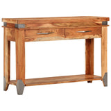 Console Table 43.3"x13.4"x29.1" Solid Wood Acacia