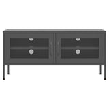 TV Cabinet Anthracite 41.3"x13.8"x19.7" Steel