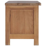 TV Cabinet 35.4"x11.8"x13.8" Solid Teak Wood