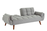 New Design Velvet Sofa Furniture Adjustable Backrest Easily Assembles Loveseat