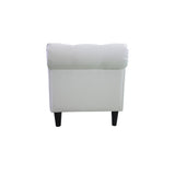 Multifunctional Storage Rectangular PU Leather Sofa Stool for Living Room