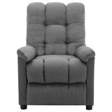 Recliner Light Grey Fabric