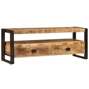 TV Cabinet 47.2"x13.8"x17.7" Solid Mango Wood