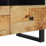 TV Stand 27.6"x13"x18.1" Solid Wood Mango