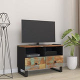 TV Stand 27.6"x13"x18.1" Solid Wood Reclaimed