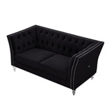 Loveseat Tufted Sofa for Living Room