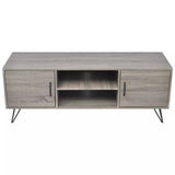 TV Cabinet 47.2"x15.7"x17.7" Gray