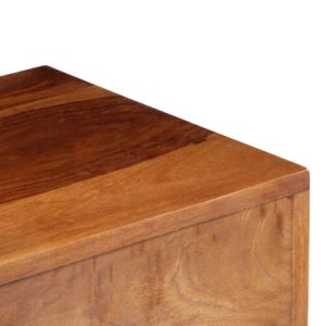 TV Cabinet 63"x11.8"x17.7" Solid Sheesham Wood