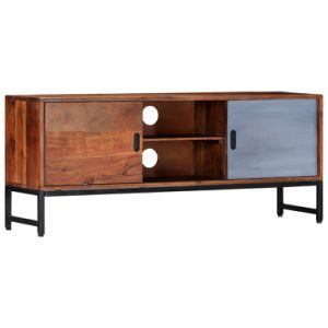 TV Cabinet 47.2"x11.8"x19.2" Solid Acacia Wood