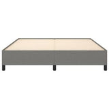 Bed Frame Dark Gray 76"x79.9" King Fabric