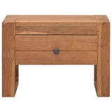 Bedside Cabinet 19.7"x11.8"x13.8" Solid Teak Wood