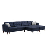 U-shaped sofa Tech PU Leather Chaise Sofa