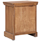 Bedside Cabinet 15.7"x11.8"x19.7" Solid Teak