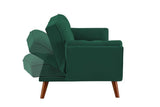 New Design Velvet Sofa Furniture Adjustable Backrest Easily Assembles Loveseat