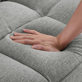 New Design Velvet Sofa Furniture Adjustable Backrest Easily Assembles Loveseat