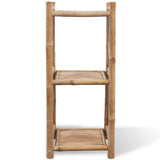 3-Tier Bamboo Shelf Square