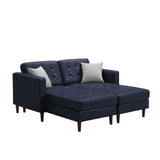 U-shaped sofa Tech PU Leather Chaise Sofa