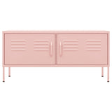 TV Cabinet Pink 41.3"x13.8"x19.7" Steel