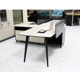 Modern Executive Desk Modular Office Furniture L Shape Office Desk with Side Table