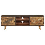 TV Cabinet Solid Mango Wood 55.1"x11.8"x17.7"