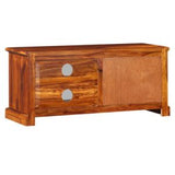 TV Cabinet Solid Sheesham Wood 35.4"x11.8"x15.7"