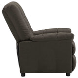 Recliner Taupe Fabric