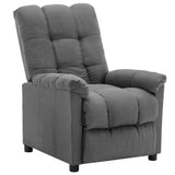 Recliner Light Grey Fabric