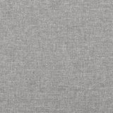 Bed Frame Light Gray 76"x79.9" King Fabric