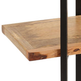 3-Tier Bookcase 63"x12.2"x31.5" Solid Mango Wood